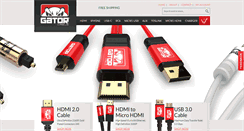 Desktop Screenshot of gatorcable.com